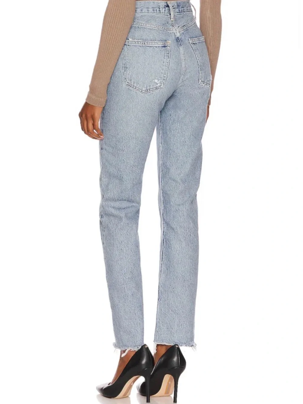 Agolde 90's Pinch Waist Jeans in Ruminate from Revolve - Picture 3 of 3